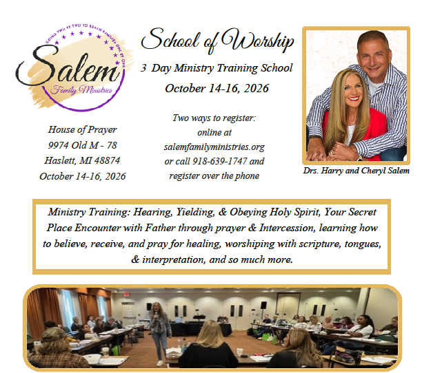 Salem Family Ministries School of Worship Haslett, MI