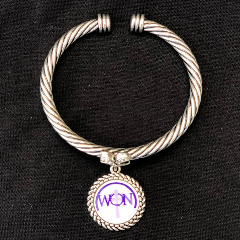 Women Of The Nation Bracelet with Clear Stones